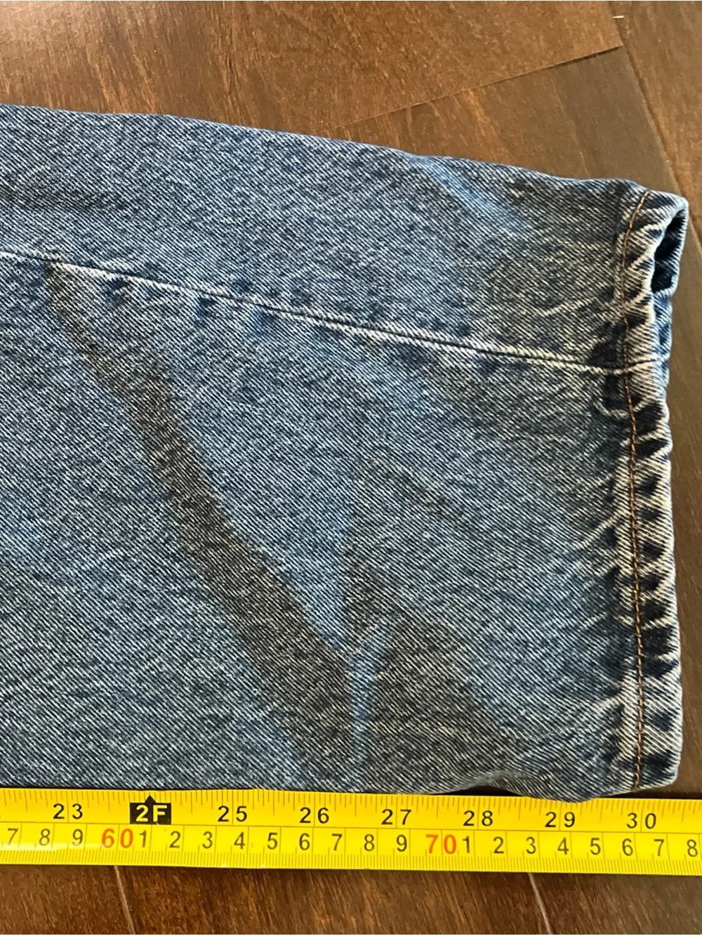 Classic Blue Men's Straight-Leg Jeans